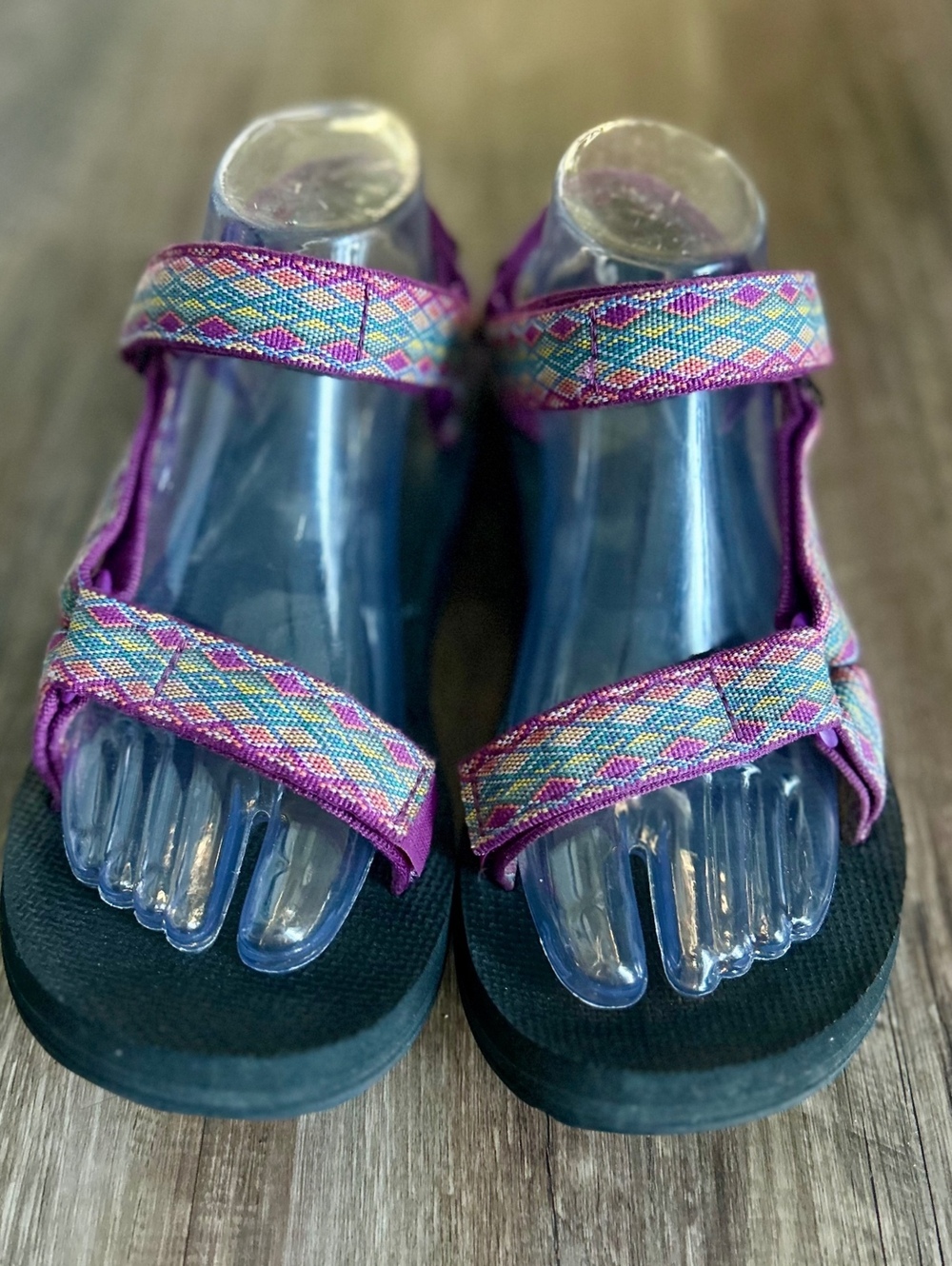 RARE Teva x Bonnaroo Original Universal Sandals - Purple Size 6 Women's